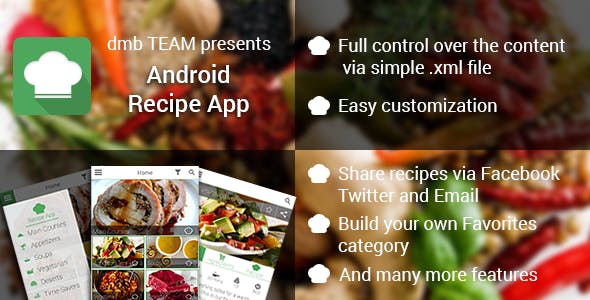 Recipe app free download